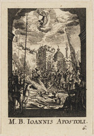 TvB G 4842
<br/>
Martyrium Johannes de Apostel ("Kleine Apostelserie")
<br/>
<em>Callot, Jacques (1592 - 1635) - kopie naar</em>
